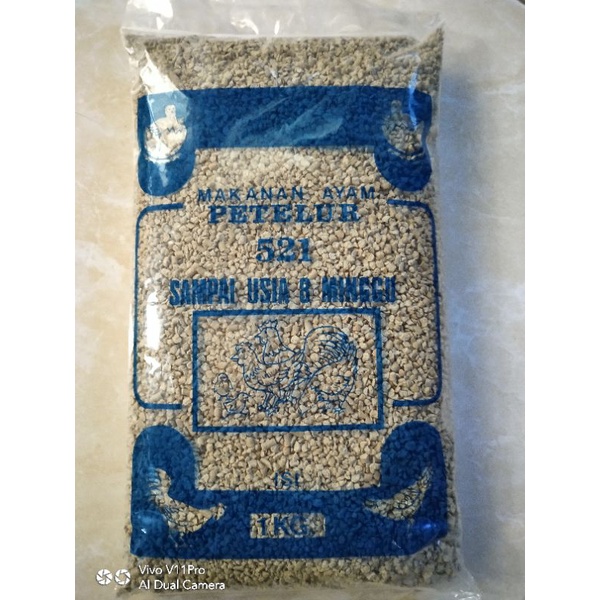Voer 521/Pur 521/Makanan Ayam Petelur/Pakan Ayam/Pakan Puyuh