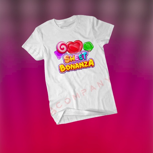 Yadistro - Kaos Baju Tshirt Murah Pria dan Wanita Pragmatic Sweet Bonanza Game Slot Premium
