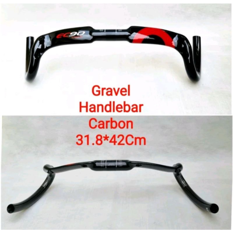 Dropbar Handlebar Carbon Setang Carbon Sepeda Roadbike Gravel