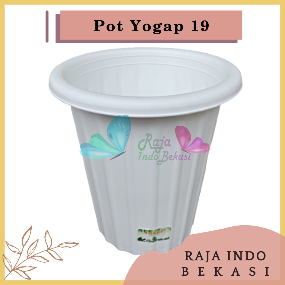 Pot Yogap 19 Putih Pot Yogap Yoga 18 19 25 Putih Tinggi Tebal Murah