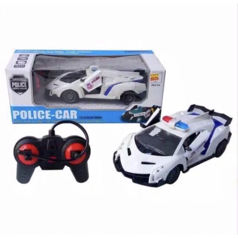 Mainan Mobil polisi remot