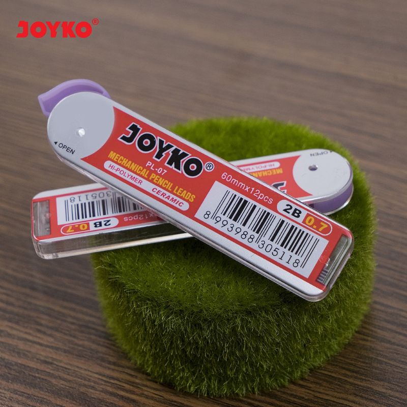 

JOYKO Pencil Lead PL-07 Isi Pensil Mekanik 2B 0.7 Mm