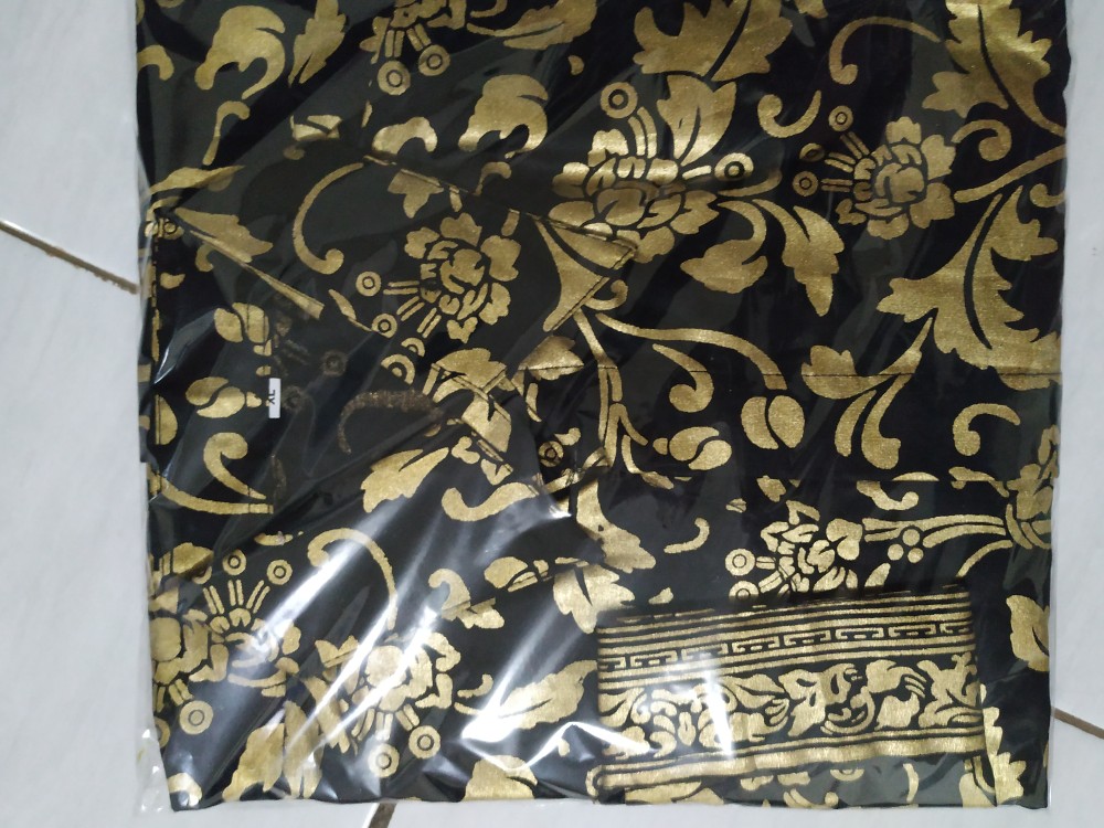 Kemeja Batik Pria Lengan Panjang M L Xl Xxl