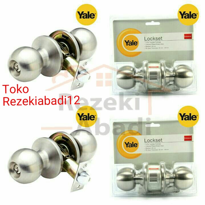 Kunci  Bulat Yale / Kunci Kamar Mandi