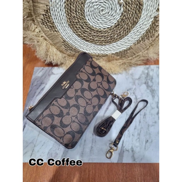 Clutch/Handbag 3Ruang Size24 Wanita Import