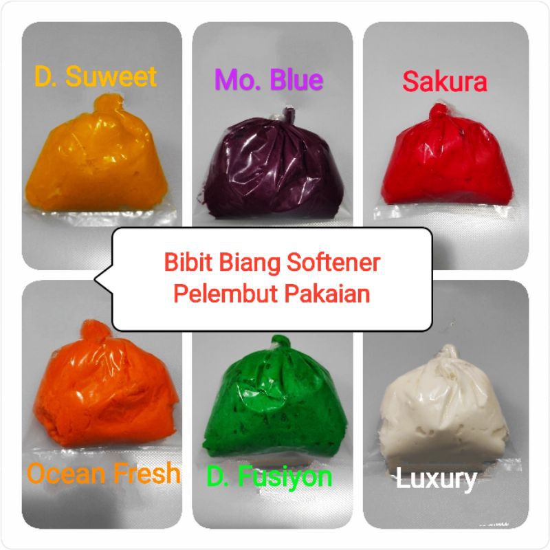 Pelembut Pakaian Pewangi Cucian Softener Laundry Bibit Biang