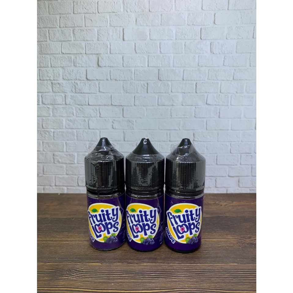 Jual Liquid Fruity Loops Saltnic Grape 30mg 30ml By Vapeoi MVS