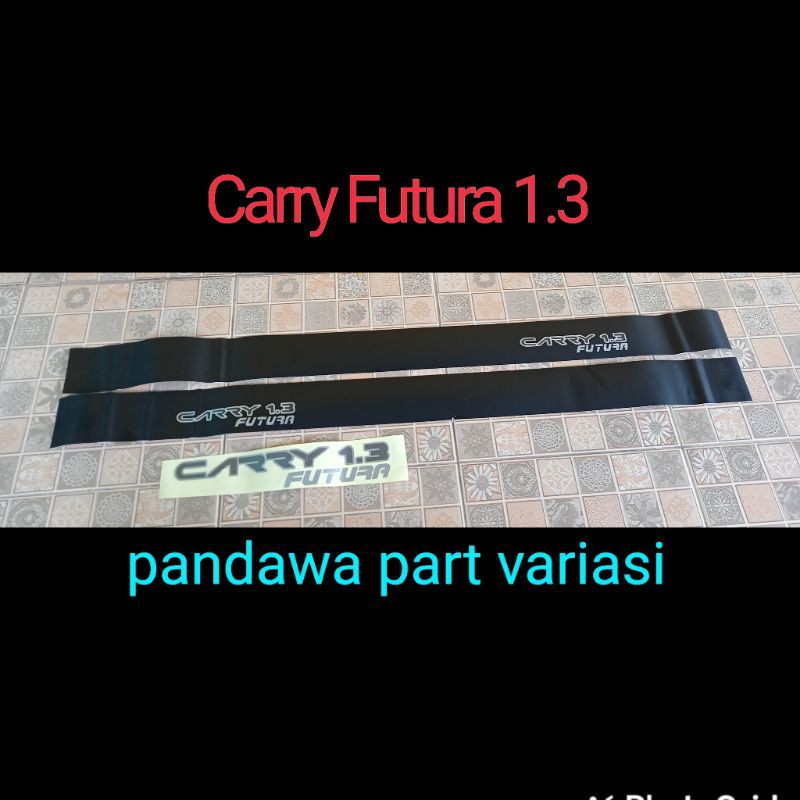 stiker sticker Lis pintu samping mobil carry Futura 1.3