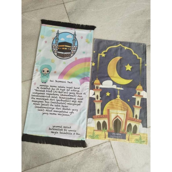 Sajadah Anak Tanpa Busa-3