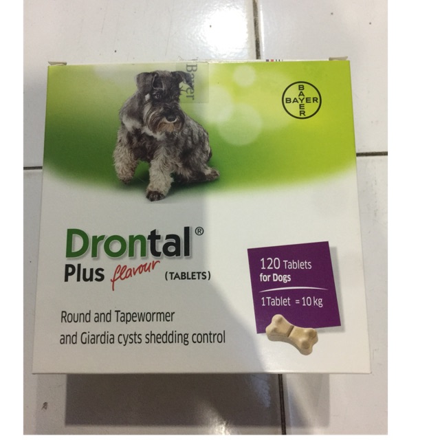 OBAT CACING DRONTAL DOG PERPCS