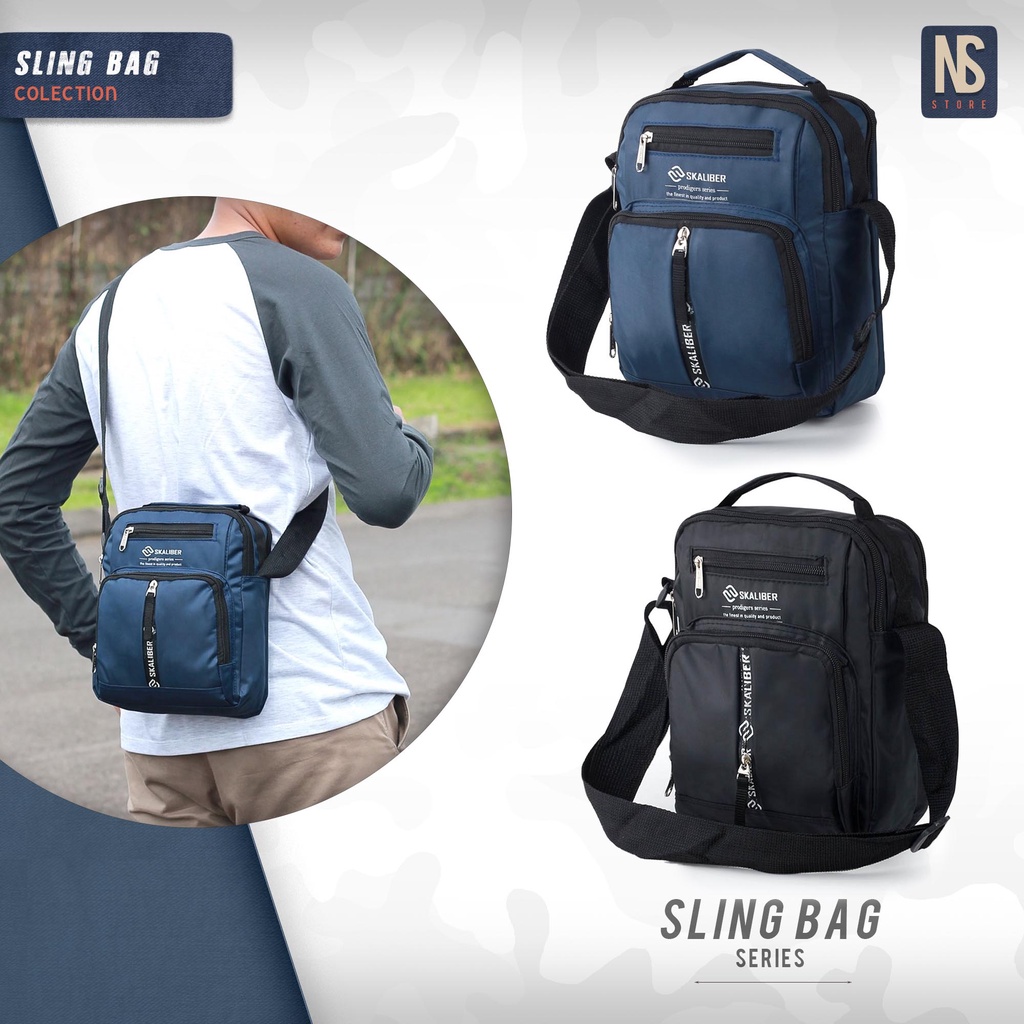 Sling Bag Selempang Mini Pria Anti Air Termurah Original Distro
