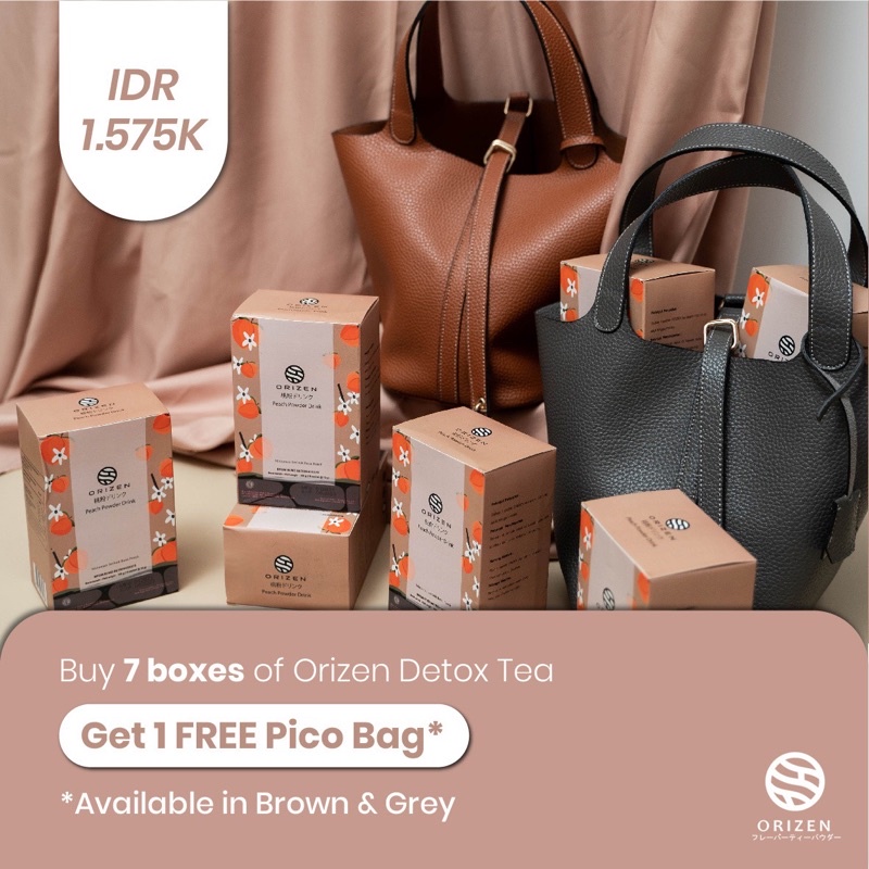 ORIZEN PROMO JANUARY  Buy Orizen get FREE Pico Bag