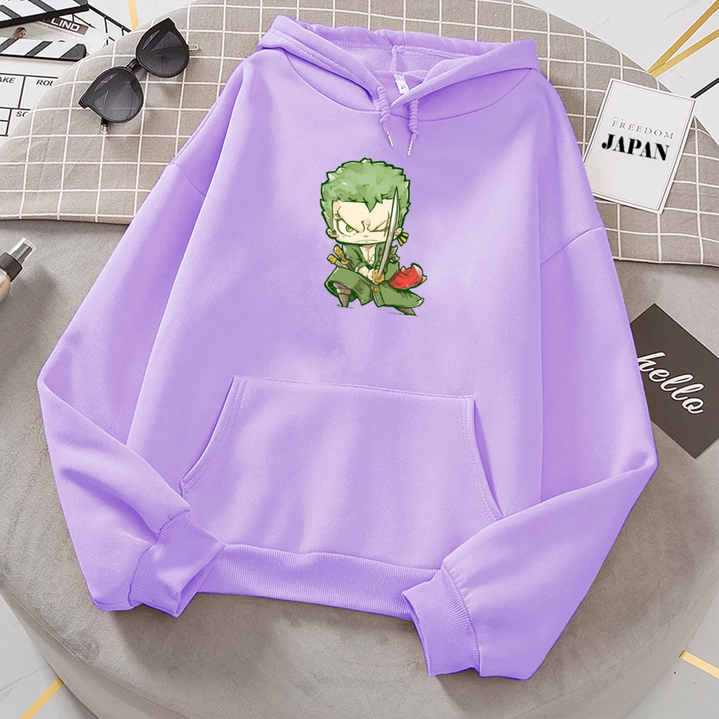 Sweater hoodie anak laki laki ZORO baju anak cowok cewek anime murah