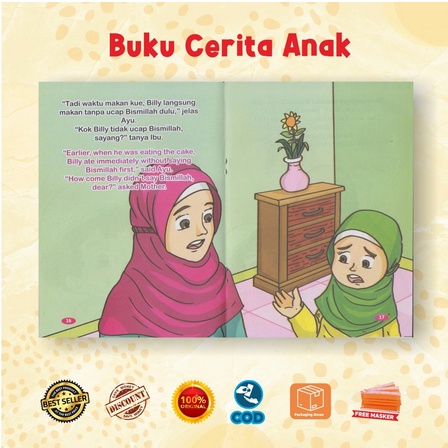 Buku Islami Anak Tk Paud Cerita Anak Dongeng Anak Seri Pintar Kalimat Thoyyibah Sbjy Buku Anak AnaK