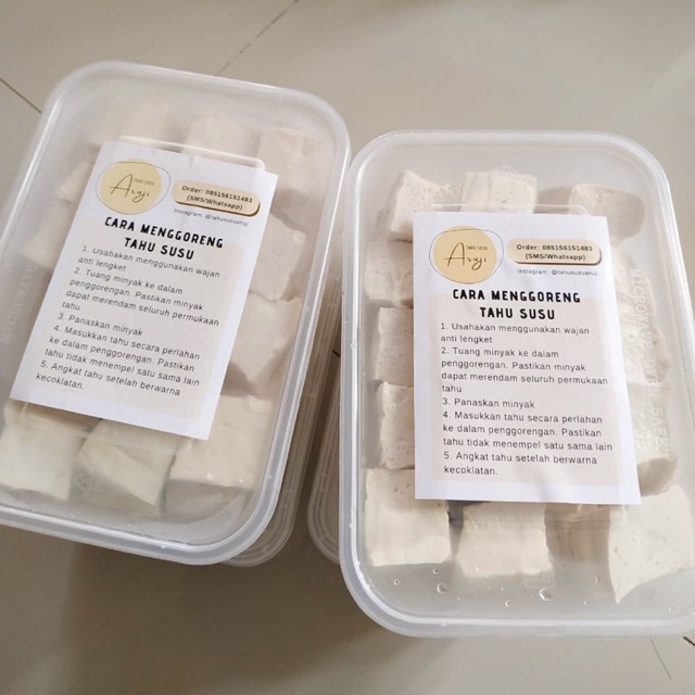 

Homemade Tahu Susu Aruji (Isi 30 & 45 pcs)
