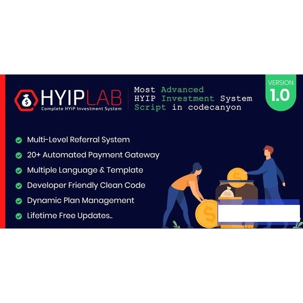 Code HYIPLAB v1.0 - Complete HYIP Investment System Bisa dikembangkan