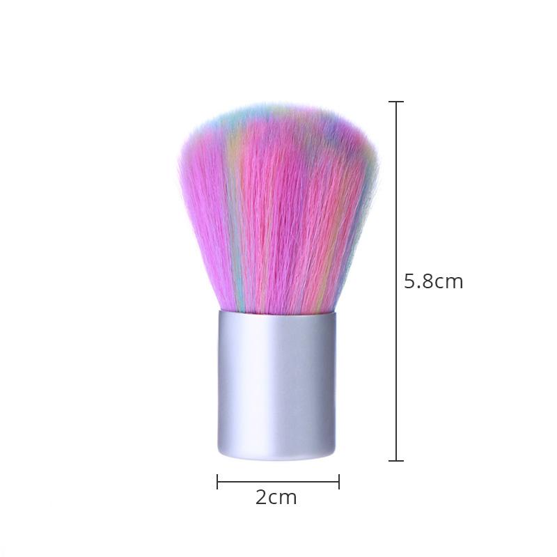 1pc Brush Pembersih Debu Kuku Palsu Akrilik Uv Gel Untuk Nail Art