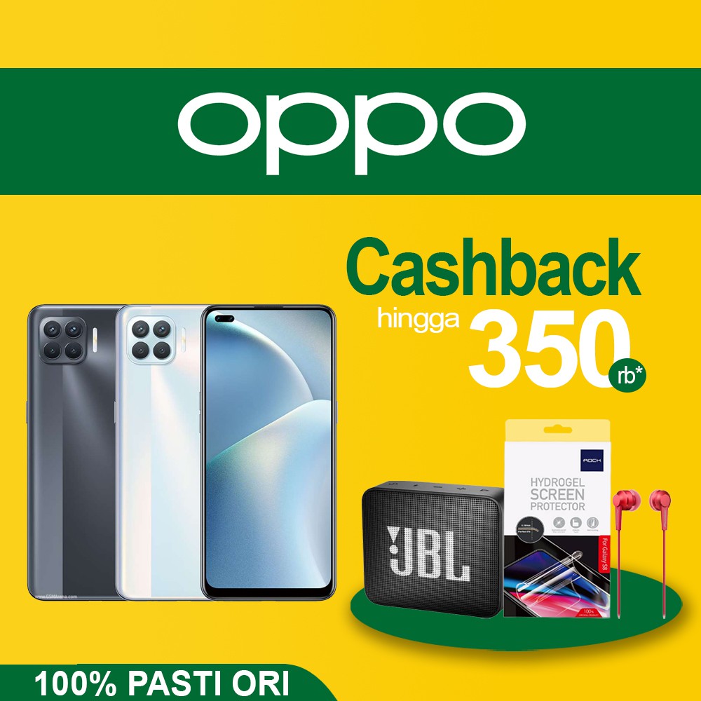 OPPO Reno 4F / Reno4 F 8/128GB Garansi Resmi Oppo Reno 4 F 8 GB 128 GB