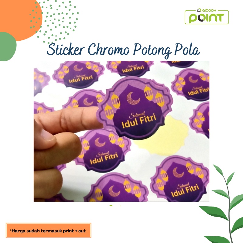 

STIKER CHROMO / STICKER KROMO POTONG POLA UNTUK STIKER LABEL SATUAN