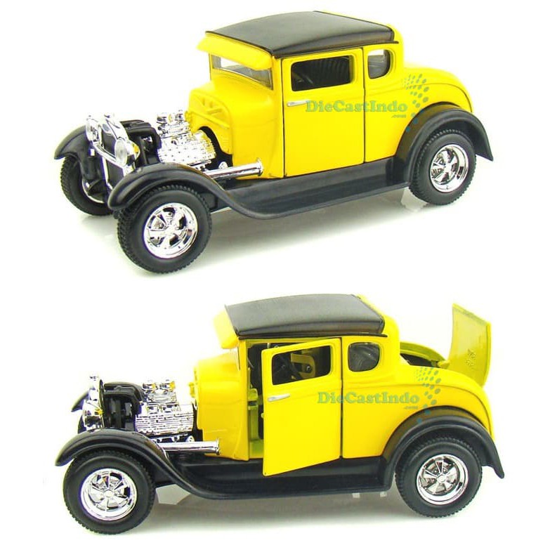 Diecast  Ford Model A  Kuning Skala 1:24 Maisto