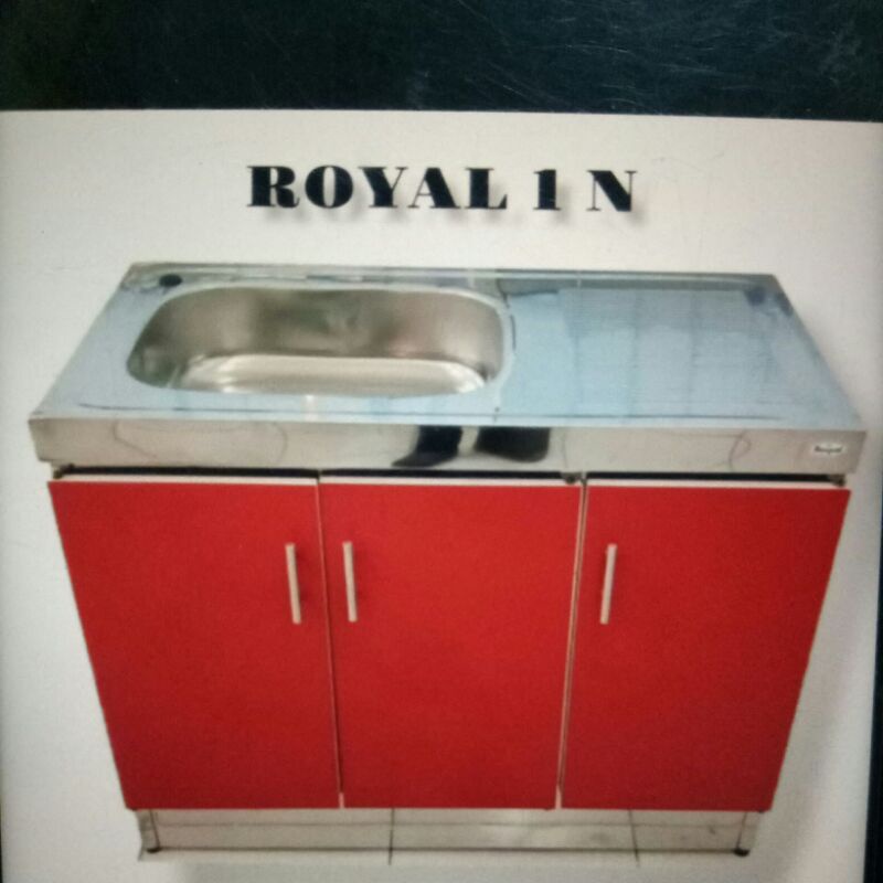 kitchen sink royal R 1 kitchen set 3 pintu stainless lemari dapur wastafel bowl cuci piring cuci tan