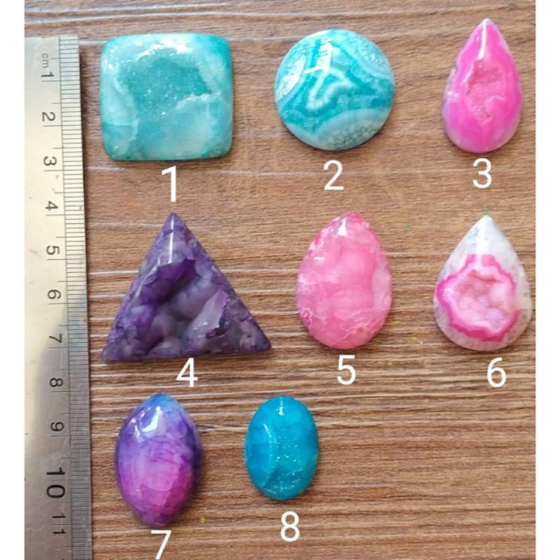 Batu Druzy | Batu Cabochon | Druzy Bubble