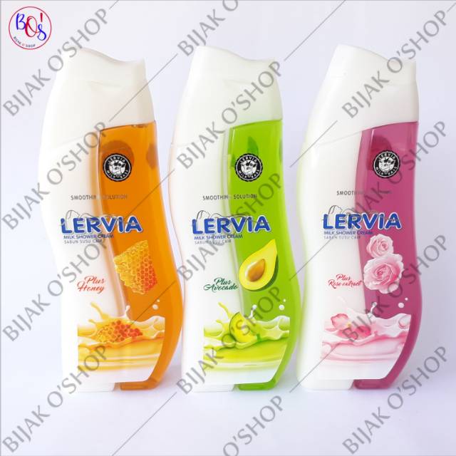 LERVIA MILK SHOWER CREAM Sabun Cair 250 ml