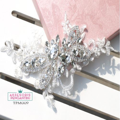 [READY STOCK] HAIRBAND HEADPIECE PENGANTIN AKSESORIS RAMBUT WEDDING TPM009