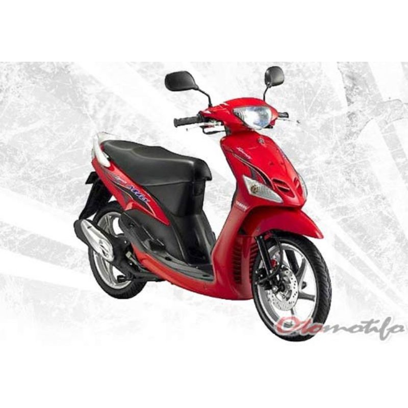 Cover Dasi Tameng Yamaha Mio Sporty Warna Merah Cabe