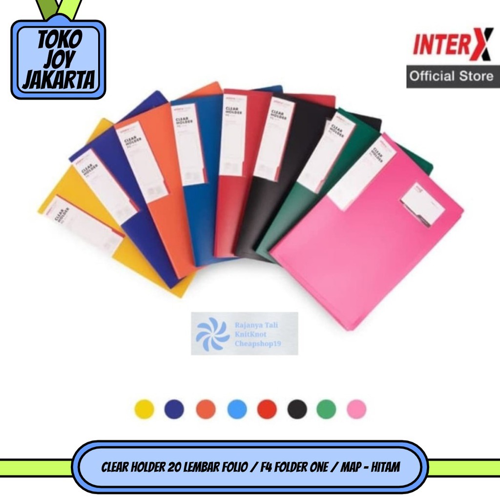 

Clear Holder 20 lembar Folio / F4 Folder One / Map