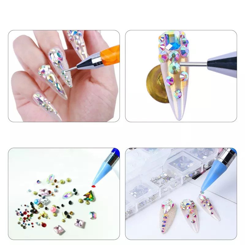 HIGH QUALITY Nail Art Rhinestone Pen Wax