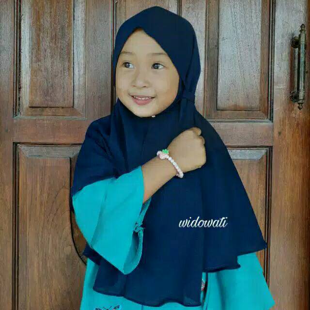 Jilbab instant anak mariyam size 60*70 untuk usia 5-12 th