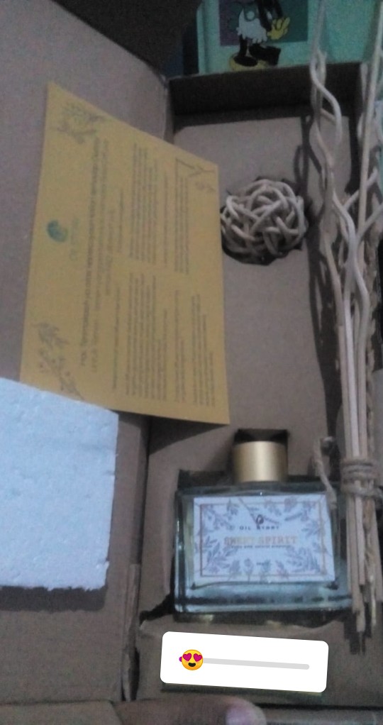 Oil Story - Reed Diffuser Essential Oil Aroma Sweet Spirit