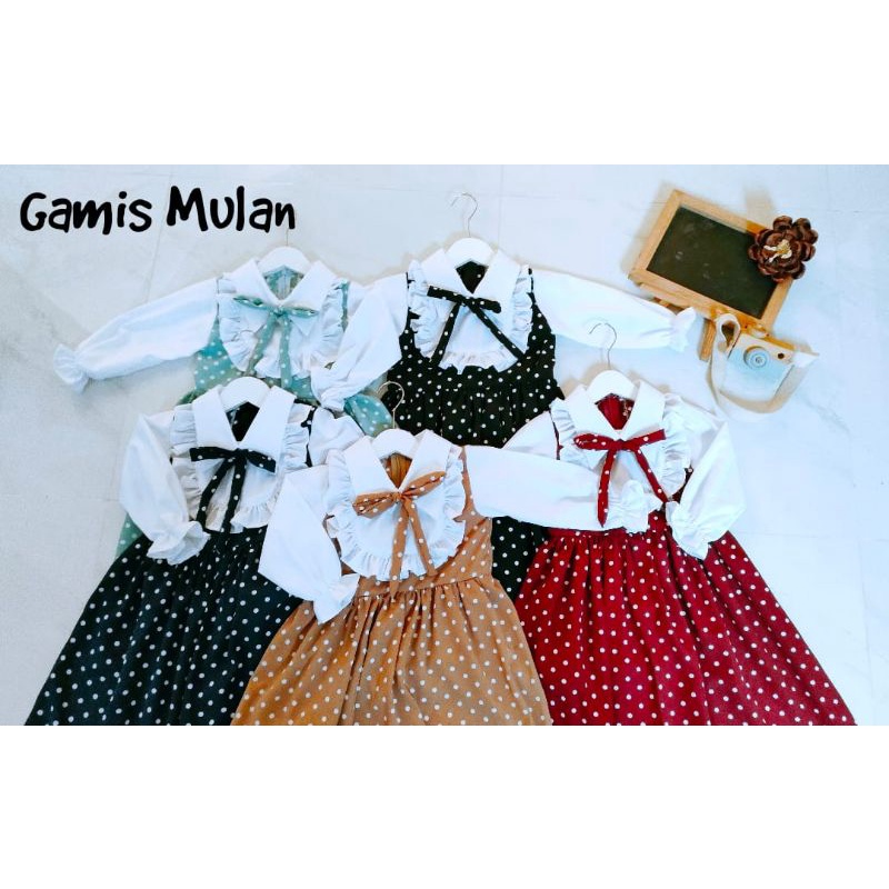 Gamis Mulan | Gamis Monalisa | Gamis Polkadot | Gamis Anak | Gamis Couple | Gamis Ibu Anak | Gamis B