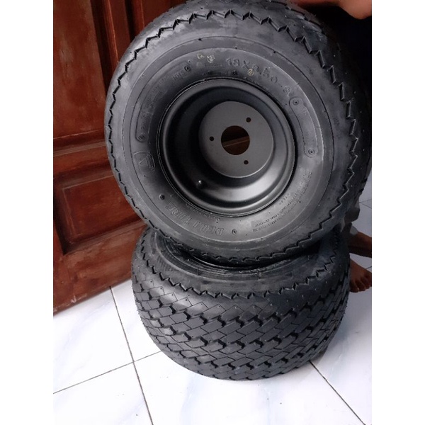 Paketan velg dan ban atv ring 8 onroad 2pcs