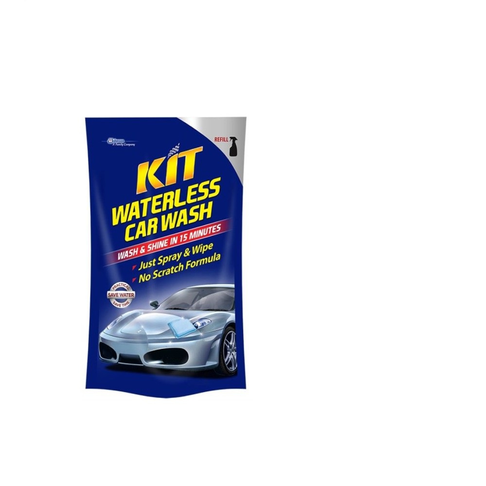 KIT WATERLESS CAR WASH 500ML SPRAY/REFILL/centraltrenggalek