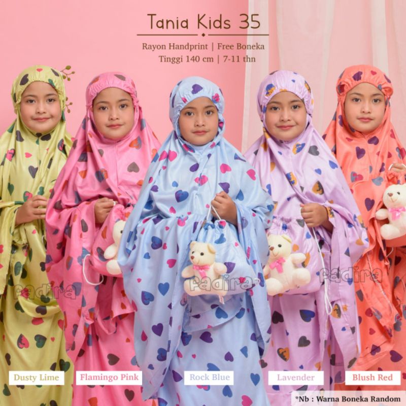 MUKENA ANAK RAYON PREMIUM/MUKENA ANAK SD