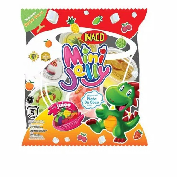 Inaco Jelly Murah (isi 5 pcs) Ager ager Inaco Aneka Rasa Buah Inaco Murah Inaco Bingkisan Ulangtahun