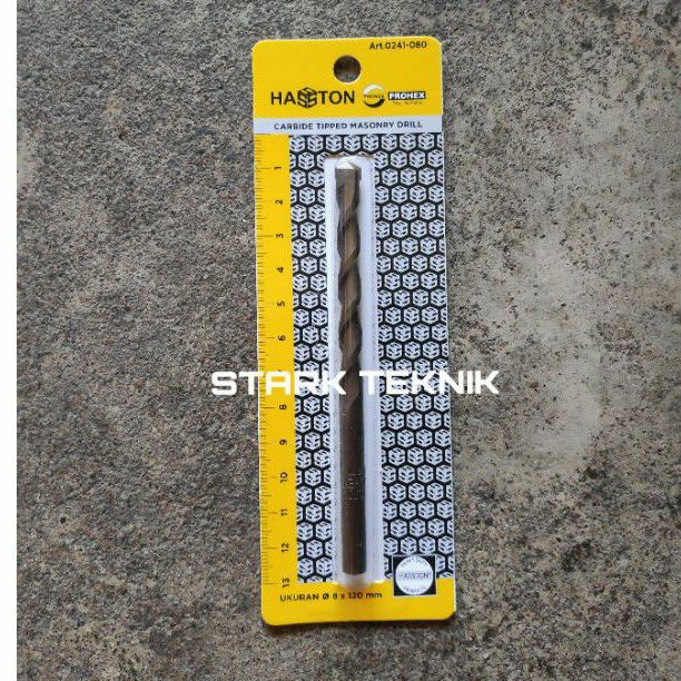 HASSTON PROHEX MATA BOR BETON MANSORY 8 MM (0241-080)