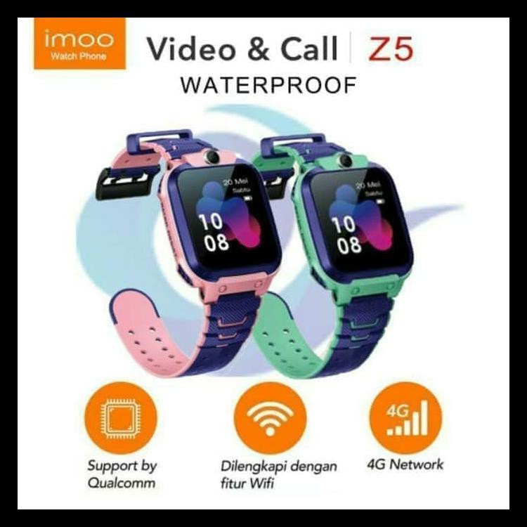 Indh Jam Tangan IMOO Watch Phone Z5 Garansi Resmi Original TERMURAH Kode 162