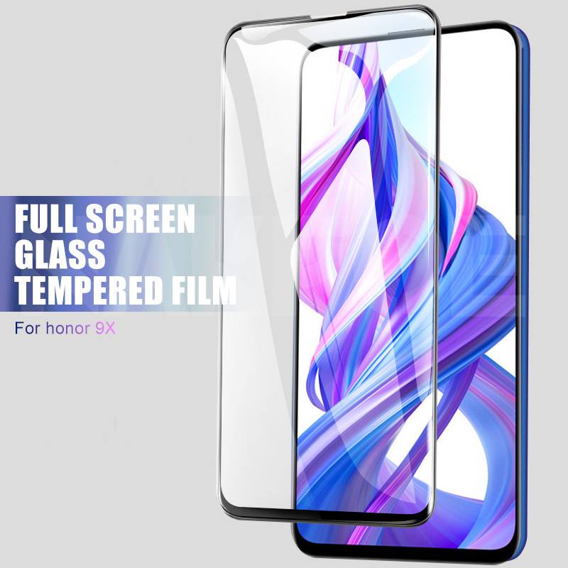 9D Protective Glass on the For Honor X10 9X 9A 9C 9S Tempered Screen Protector Honor 8X 8A 8C 8S 20S 30S 9i 10i 20i Glass Film