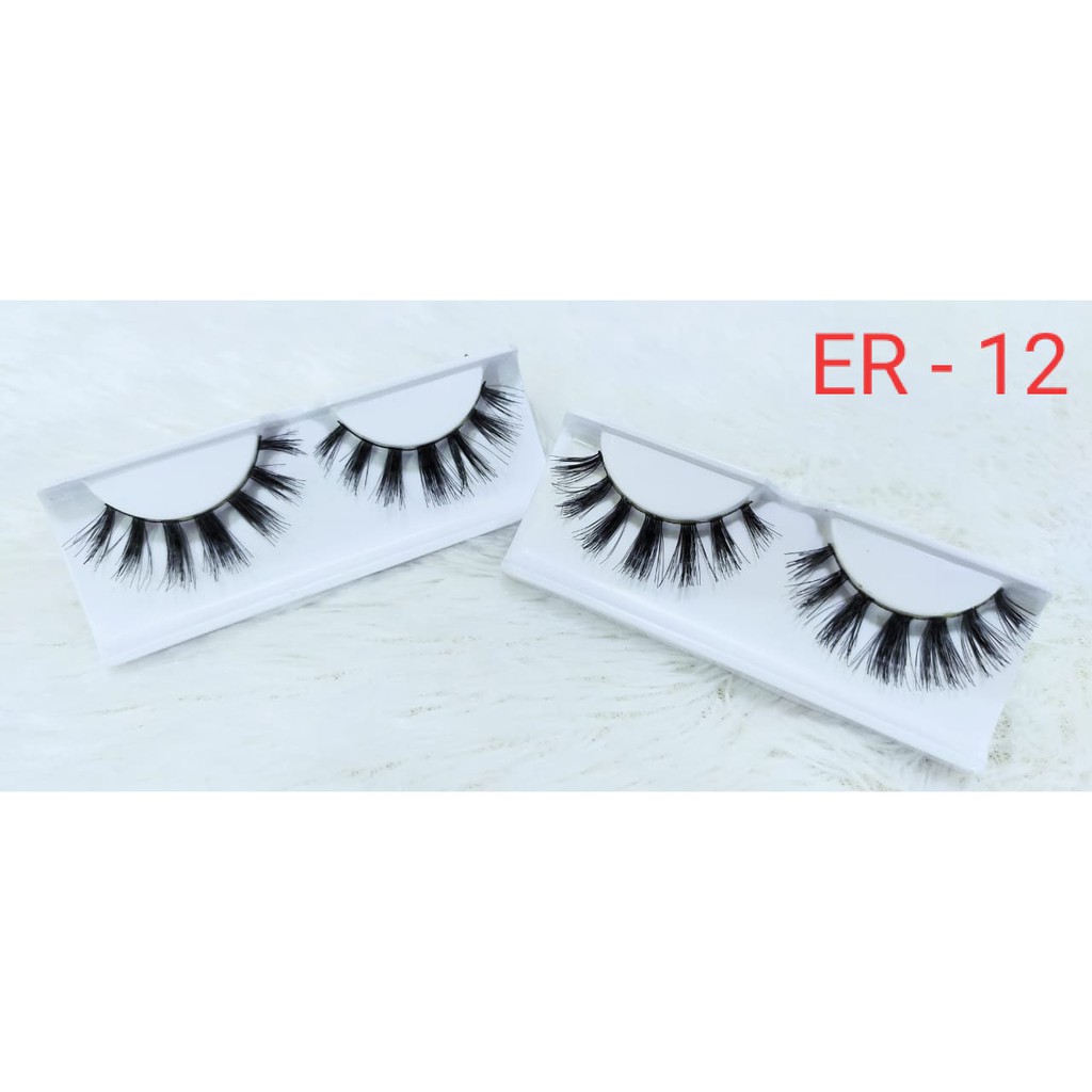 ER-12 Bulu Mata Palsu / Eyelash Extention / Bulu Mata Murah TIDAK TERMASUK PENUTUP MIKA