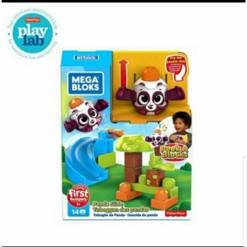 Mega Bloks Peek A Blocks Mainan Anak Fisher Price