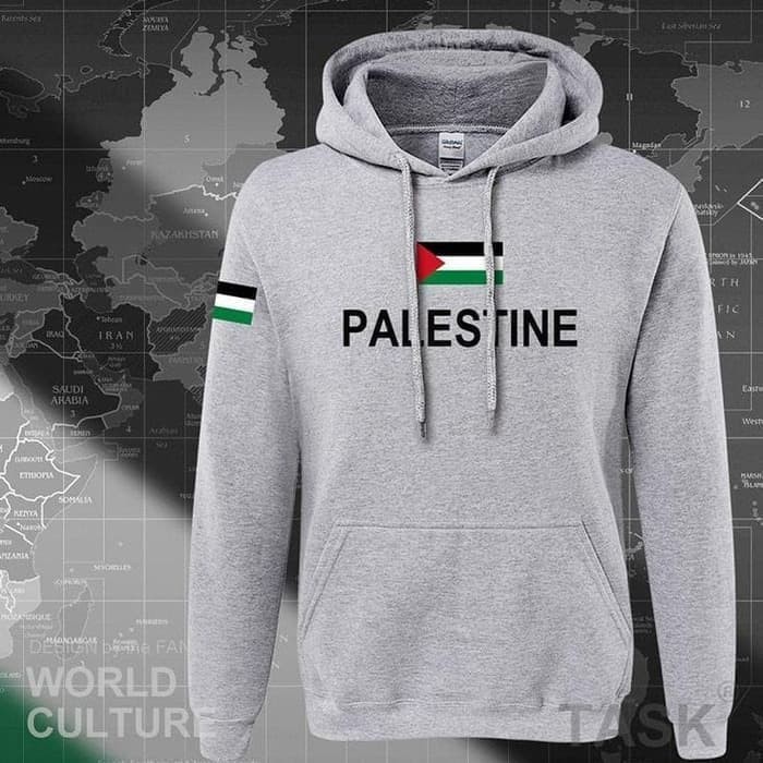 JAKET HOODIE SWEATER PALESTINA SAVE PALESTINE