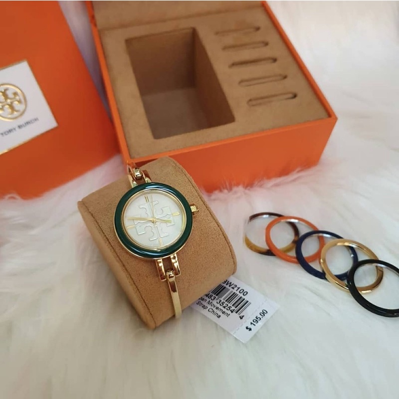 JAM TANGAN TORY BUCH WANITA TBW-2100 ORIGINAL FREE 5 RINGS+ BOX ORI
