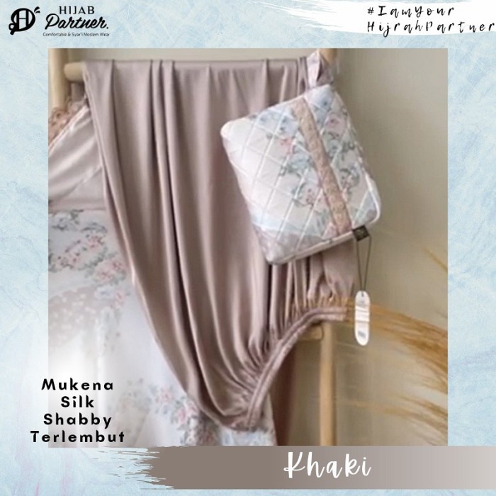MUKENA- MUKENA SHABBY SILK SIGNATURE ROYALE PREMIUM ORIGINAL - SHABBY LILAC -MUKENA.