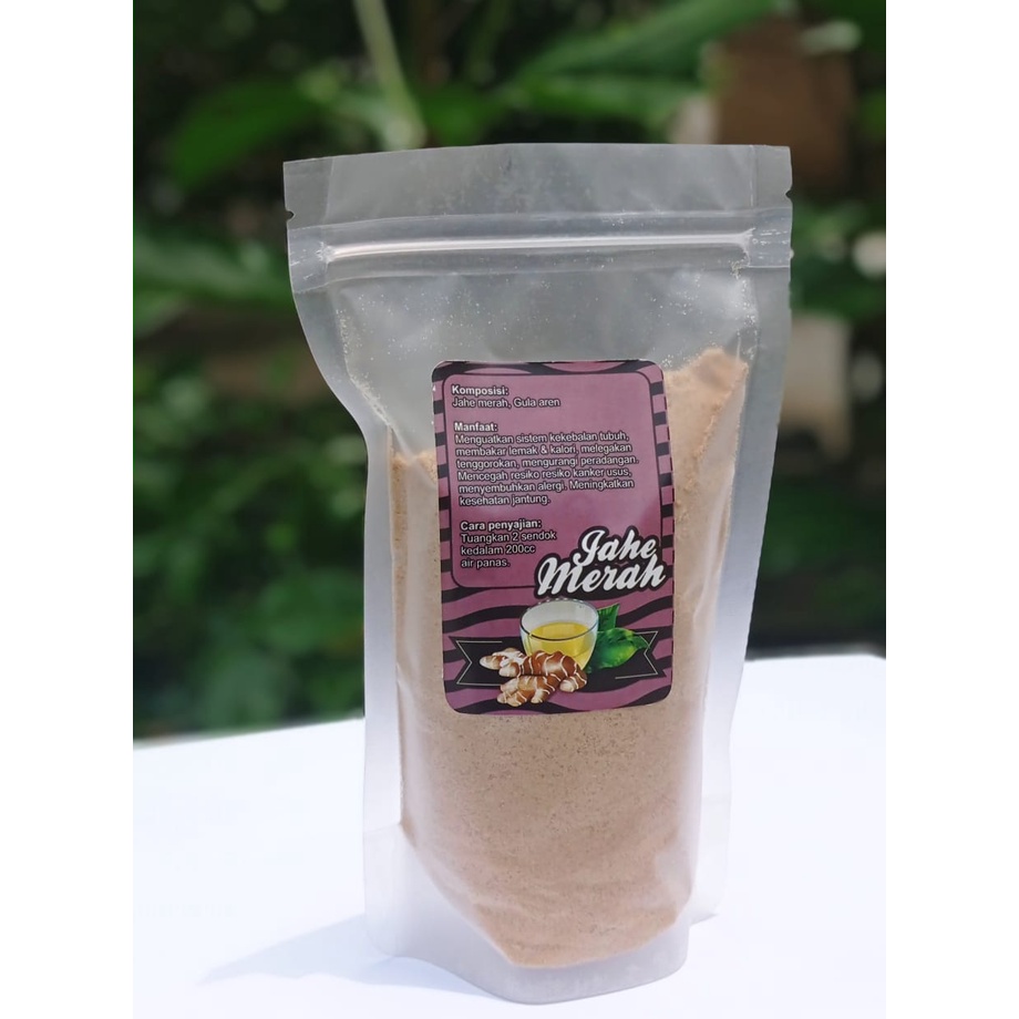 

minuman serbuk jahe merah