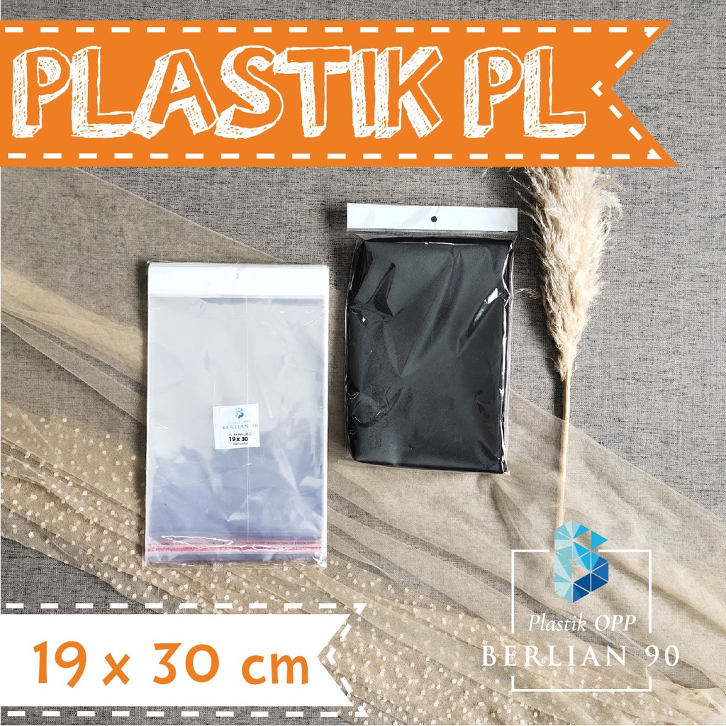 

19x30 cm Plastik Display Plastik Aksesoris Gantung Plastik Opp Lubang