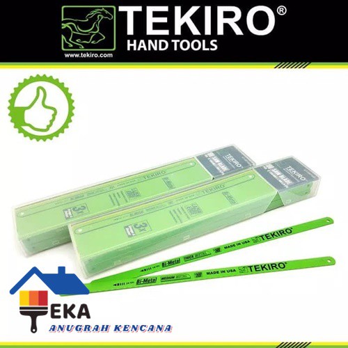 EKA MATA GERGAJI BESI TEKIRO HACKSAW BLADE 12" 24 TPI⠀⠀⠀⠀⠀⠀