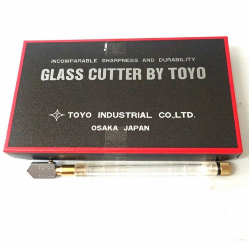 Pisau Potong Kaca Toyo Glass Cutter TC 30 Original Japan